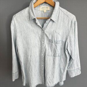 cloth and stone Denim Top